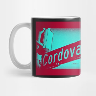 Cordova Street, Pasadena, California BLUE ACAI by Mistah Wilson Mug